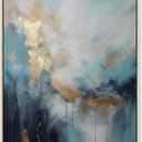 Realm Canvas Timeless Abstract Wall Art, Silver Frame, 16" x 24", 25"L x 17"W
