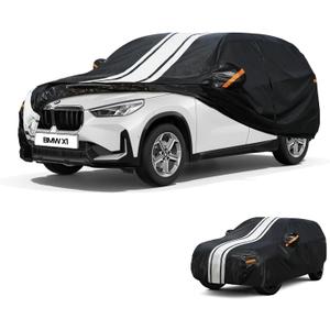 Car Cover Custom Fit for BMW X1 2009-2025 Outdoor/Indoor Full Car Cover, with Towel/Dust Bag. All Weather Waterproof Rain Snow UV Sun Protector.