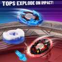 X Stadium Starter Kit - with 6 X Tops, 2 Launchers & Arena for Battle, Ultimate Competitive Spin Top Battle Set, Gift for Kids, Boys, Girls Ages 6+
