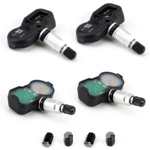 BELZAR 4 Pack TPMS Tire Pressure Sensor 315MHz for Toyota Lexus Scion Pontiac Vibe, Replaces OEM 42607-33021/0C020/24010, 5-10 Year Battery, FCC Certified (-40C~125C)