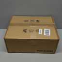 23'' 6-Light Wood Farmhouse Chandelier for Dining Room Vintage Rustic Oak Brown Pendant Light Fixtures Globe Hanging Ceiling Lighting for Hallway Entryway Foyer Kitchen Living Room Bedroom (Ord Red Brown)