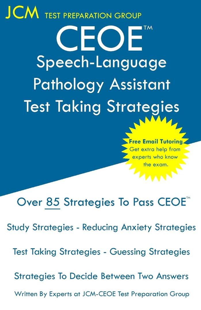 CEOE Speech-Language Pathology Assistant - Test Taking Strategies, Paperback