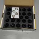 dynofit 24pcs 14x1.5 Stock Lug Nuts 1.75 inch(45mm) Height 7/8" Hex(22mm), M14-1.5 One-Piece Design Factory Wheel Lugnuts Compatible with Chevy Silverado & Tahoe GMC Sierra 1500 Buick Dodge Cadillac