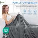 AmyHomie Cooling Summer Blanket with Double Sided Cold Effect, Breathable, Lightweight, Arc-Chill Q-Max>0.5 Cool Fiber, for Hot Sleepers