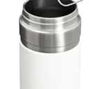 Stanley Quick Flip GO Water Bottle 24 oz | Push Button Lid | Leakproof and Packable for Travel and Sports | Insulated Stainless Steel | BPA-Free | Polar