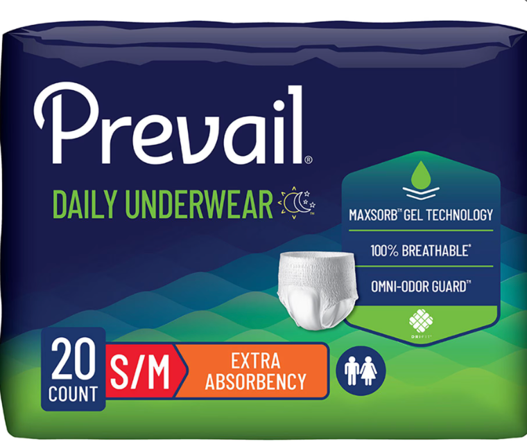 Prevail Daily Disposable Underwear Medium, PV-512