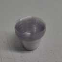 MECCANIXITY Plant Pot Saucer 4.3 Inch Plastic Round Flower Drip Tray for Indoor Outdoor, Clear Pack of 20