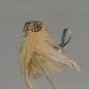 SWEETV 1920s Headpiece Flapper Headband, Rhinestone Pearl Feather Hair Band Great Gatsby Headpiece Accessoreis for Women,Champagne