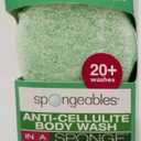 Spongeables Anti Cellulite Body Wash in Sponge Fresh Aloe Scent 4 oz. 1 Pack