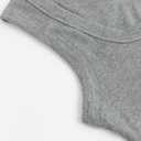 SVALIY Summer Womens Tank Tops 2026 Square Neck Fitted Sleeveless Shirts for Women Ribbed Basic Top (Gray, M)