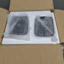 CHEFMAN 6 Quart Dual Basket Air Fryer Oven with Easy View Windows, Sync Finish, Hi-Fry, Auto Shutoff, 2 Independent 3Qt Nonstick Dishwasher Safe Frying Baskets, Digital Double Air Fryer - Black