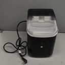 Nugget Ice Maker Countertop, Silonn Chewable Pellet Ice Machine with Self-Cleanin Function, 33lbs/24H Portable Ice Makers for Home Kitchen Officce, Black