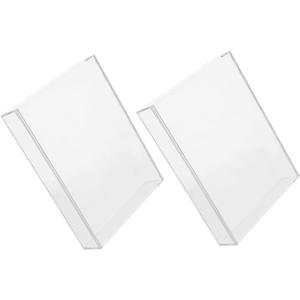 PLAFOPE Acrylic Flower Display Case Floating Box Frame Pullout Cover for Dried Flowers DIY Memory Keepsake Box for Boys and Girls Room