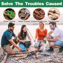 24 Pack Snake Repellent for Yard, Natural Snake Deterrent Pouches for Yards, Gardens, Garages, Camping & Outdoor, Long-Lasting, Safe Your Family & Pets