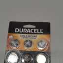 Duracell 2032 Lithium Battery, 6 Count (Pack of 1), Compatible with AirTag, Child Safety Features, Key Fob, CR2032 3V Cell