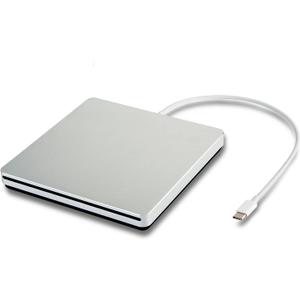 Type-C Super External Drive,USB Portable External DVD/CD Drive Burner/Reader/Rewriter for The Latest MacBook/MacBook Pro/ASUS/DELL Latitude with USB-C Port (Silver.)