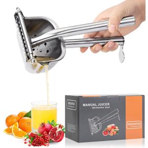 Large Lemon Squeezer, 304 Stainless Steel Citrus Juicer, Heavy duty Manual Juicer For Citrus, Orange, lemon and Other Fruit