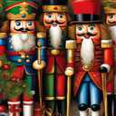 YIMORE Christmas Nutcrackers 14x20 inches 5D DIY Diamond Art Painting Kits Full Round Drill for Home Wall Decor