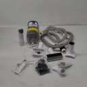 Oneisall Dog Vacuum & Dryer for Shedding Grooming, 8 in 1 Dog Grooming Kit with Metal Blades Pet Clippers, Adjustable Speed and Temperature Control Blower