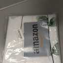 Gibelle Watercolor Floral Shower Curtain, Sage Green Beige Flower Shower Curtain for Bathroom, Modern Minimalist White Waterproof Fabric Shower Curtain Set 72x72 Inch