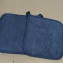 RITZ Terry Pocket Mitt & Hot Pad: Unparalleled Heat Resistant, Durable 100% Cotton  Ergonomically Designed for Optimal Grip  Easy-Care Machine Washable  2-Pack, Federal Blue