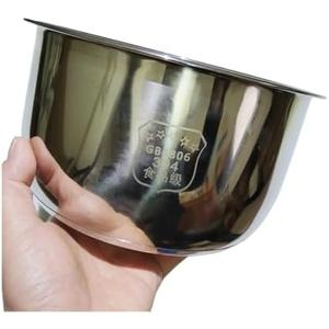 304 Stainless Steel Inner Bowl，Compatible For Tiger ，Rice Cooker JBV-10CU Replacement Iiner Replace