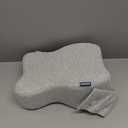 Knee Pillow for Side Sleeper with Adjustable Strap, Memory Foam Leg Support Cushion for Comfortable Sleep, Spine Alignment, and Relief of Sciatica, Back, Hip, Knee & Joint Pain