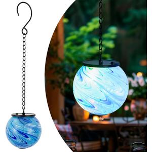 Solar Hanging Lanterns Outdoor Waterproof