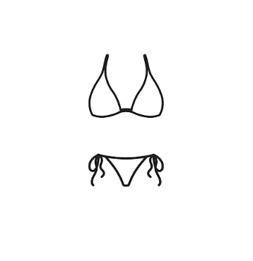 Swimsuit White Medium