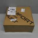 Trudave Rubber Rain Boots for Women, Neoprene Insulated Mud Work Boots, Anti-slip Breathable Mid-calf Womens Waterproof Boots for Garden, Water Fishing, Size: 11 (Black)