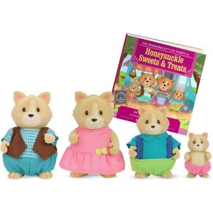 Lil Woodzeez  Animal Figurines  Toy Cat  Collectible Figurines  Figurine Playset for Kids  3+ Years The Whiskerelli Cats Lil Woodzeez  Animal Figurines  Toy Cat  Collectible Figurines  Figurine Playset for Kids  3+ Years The Whiskerelli Cats