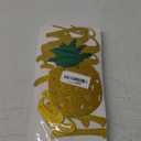 Gold Glitter Pineapple Party Decorations - Summer Pineapple Garland Banner, Latex & Foil Balloons, Cupcake Toppers for Bachelorette, Birthday, Luau Parties