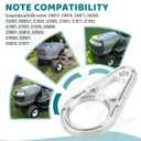 793242 697607 Counterweight Link Compatible with BS 212902 215805 212907 215802 215872 215877, Also for Craftsman Riding Mower 31H777-0297-E1