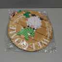 Qunclay Interchangeable Wooden Gnome Decor Holiday Seasonal Gnome Decorations with Magnet Pieces and Detachable Hats Changeable Welcome Sign for Home(Simple Style)