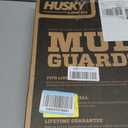 Husky Liners Custom Mud Guards | Fits 2019-2026 Chevrolet Silverado 1500 (Excludes ZR2, LT Trail Boss, Custom Trail Boss) | Rear Set, 2-pc Black - 59261