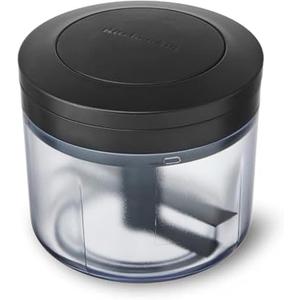 KitchenAid Manual Food Chopper, 3.8 Cup, Black