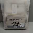 LOVEVOOK Laptop Backpack for Women with Pouch Pocket for Large Capacity Cup,17 Inch Laptop Computer Bag Travel Backpack Purse,Waterproof Work Business College Teacher Backpack,Beige-Nude-Logam Plum