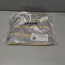 Amazon Essentials Mens 9" Swim Trunks with Mesh Lining, Pockets, Drawstring Closure (X-Small, Grey Stripe)