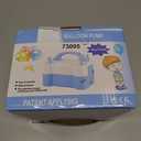 SINBEE Balloon Pump, Balloon Pump Electric, Portable Dual Nozzle Electric Blower Air Pump Inflator for Party Decoration. Faster and Save Time (Blue)