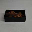 Women's SM New York Heeled Mule in Tan 8