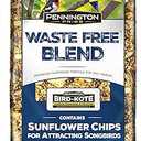 Pennington Pride Waste-Free Blend, Wild Bird Seed for Outside Feeders, With Sunflower Chips for Attracting Songbirds, No-Hull and No-Waste, 10-lb. Bag