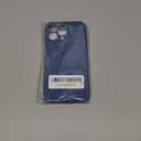 iPhone 16 Pro Max Case Silicone,with [Full Camera Protection][Soft Anti-Scratch Microfiber Lining],Liquid Silicone Ultra Slim Shockproof Phone Case for Men Women Girls-Finch, Blue