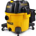 DEWALT 9 Gallon Wet/Dry VAC, Heavy-Duty Shop Vacuum with Attachments, 5 Peak HP, with Blower Function, DXV09PA