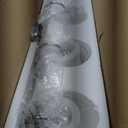 URSOLA 4 Lights 32" Bathroom Vanity Light Fixtures, Chrome Traditional Classic Vanity Light with Clear Glass, Bathroom Lighting Fixtures Over Mirror