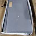 YITAHOME 8x12 FT Outdoor Storage Shed with Floor, Waterproof Plastic Garden Shed with Lockable Doors, 2 Windows & 2 Vents, 656 cu. ft. Resin Shed for Tools, Bikes, Patio or Backyard, Gray