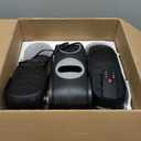 MERACH Under Desk Elliptical Machine, Leg Exerciser While Sitting for Seniors with Remote Control & 12-Speeds, Quiet Portable Electric Seated Pedal Exerciser Machine for Home Office (Classic)