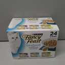 Purina Fancy Feast Grilled Wet Cat Food Seafood Collection in Wet Cat Food Variety Pack - (Pack of 24) 3 oz. Cans (EXP 05/01/26)