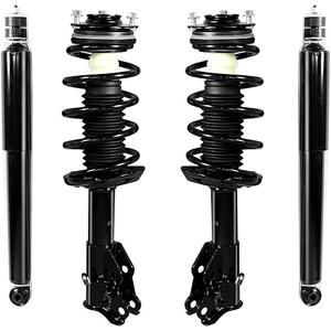 4PCS Front & Rear Struts Complete Shock Absorbers Spring Assembly Fit for Honda Civic 2006-2011 2007 2008 2009 2010 Replacement 172284 172285 5609 348023