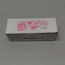 Single Hole Punch, with 30 Pcs Loose Leaf Binder Rings, 1/4" Hole Punches, 50% Labor Savings, Paper Hole Puncher, 15 Sheet Capacity, for Paper Cards Plastic Cardboard, Lightweight, Pink