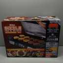 Ninja Sizzle Pro XL 20-Inch Indoor Griddle + Grill, Detachable Ventilated Lid, Grease Control, Ceramic Nonstick Plates, Even Edge Cooking, Extra Large Capacity, Versatile, Silver, GX101